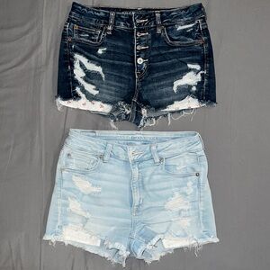 American Eagle High Rise Shorties